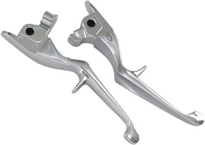 Trigger Mechanical Brake/Clutch Lever Set Chrome - For 17-20 HD FLH FLT FLRT