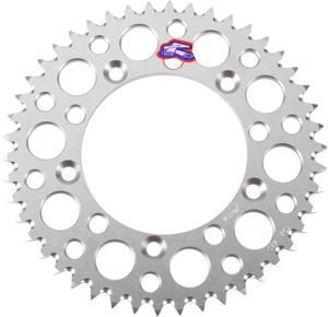 11-23 KTM 65 SX Rear Sprocket Grooved- Silver 420-48 Teeth