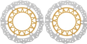 Floating Contour Brake Rotor Front Set