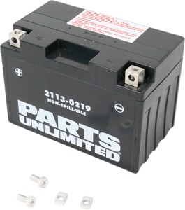 Factory Activated Maintenance Free Sealed Battery - Replaces YT12A-BS