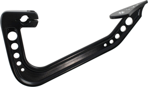 Stealth Heel Shift Lever - Black - For 14-20 Harley Touring