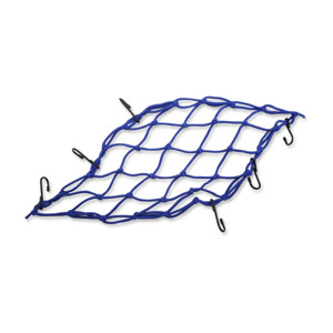 Cargo Trap Expandable Cargo Net, 15" by 15" - Blue