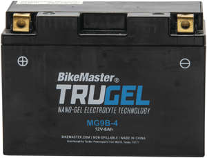 TruGel MG9B-4 Gel Cell Battery - Replaces YT9B-BS