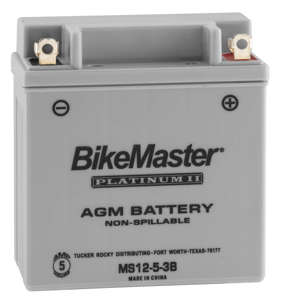 AGM Platinum II Motorcycle & Scooter Battery - Replaces YB5L-B