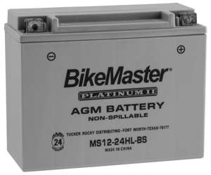 AGM Platinum II Battery - Replaces YTX24HL-BS