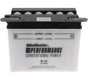 B-12 Conventional 280 CCA Battery - For Harley FL / XL 1965-1984