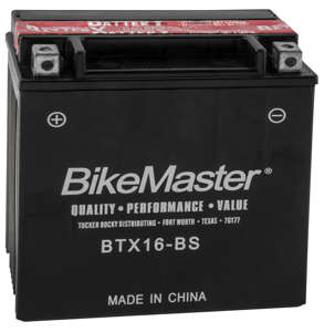 Maintenance Free Battery - Replaces YTX16-BS