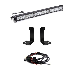 2018+ Jeep Wrangler JL/JT OnX6+ 30in Bumper LED Light Bar Kit