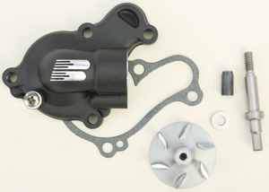 Waterpump Cover Impeller Kit - Black - For 14-19 Yamaha WR/YZ 250