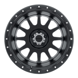 MR605 NV 20x9 -12mm Offset 5x150 110.5mm CB Matte Black Wheel