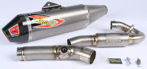 Ti-6 Pro Titanium Full Exhaust System w/ Carbon End Cap - For 17-18 KX450F