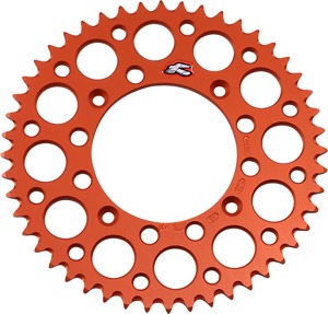 7075-T6 Aluminum 48T Rear Sprocket Orange