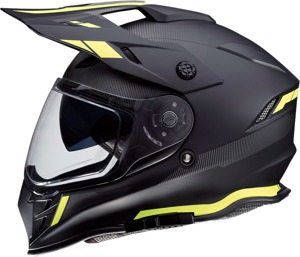 Range Dual Sport Helmet Small - Uptake Black/Hi-Viz