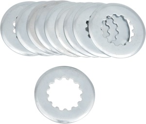 Front Sprocket Lock Washer - 10 Pack - Replaces 09167-22012 On 00-22 Suzuki DRZ400E/S/SM