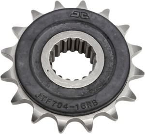 Front Steel Countershaft Sprocket w/ Rubber Damper - 16 Tooth 525