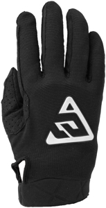 Answer 25 Peak Gloves Black/White - XL - Men's motocross gloves in Black/White, XL