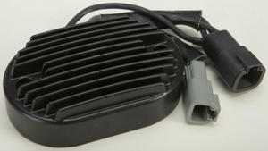 Voltage Regulator - Black - For 2007 Harley-Davidson Softail