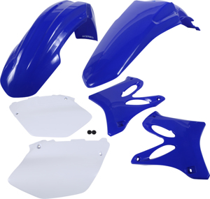 Plastic Kit - 2012 Blue/White - Yamaha YZ125 YZ250