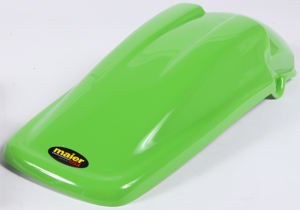 Rear Fender - Green - For 86-87 Kawasaki KX250 KX125 KX500