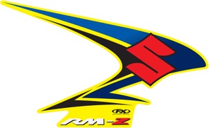 Factory Look Tank / Shroud Graphics - 2008 Style - For 01-08 Suzuki RM125 RM250