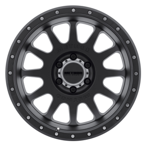 MR605 NV 20x9 -12mm Offset 6x5.5 106.25mm CB Matte Black Wheel