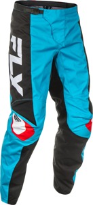 Fly Racing F-16 Pants Cyan/Black/White Men's Size 40 - Men's motocross pants in Cyan/Black/White, Size 40