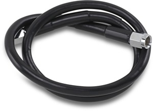 Black 26" Brake Line - DOT -3 AN Universal