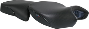 World Sport Performance Plain CarbonFX Vinyl 2-Up Seat Low - R1200GS