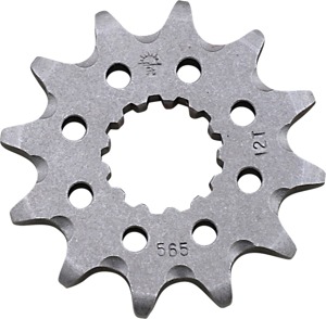 Front Steel Countershaft Sprocket Self Cleaning - 12 Tooth 520