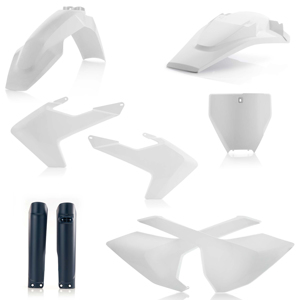 Full Plastic Kit - White/Black Original 2017 - Fits Many 16-18 Husqvarna 125-450