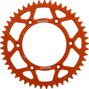 Aluminum Rear Sprocket 49T Orange