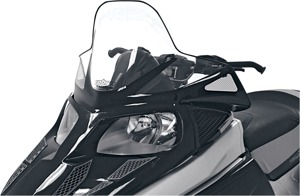 Windshields - Ac F Series Tall 16.5" Clrw/Bk