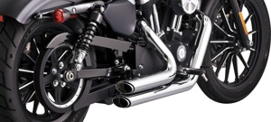 Vance & Hines HD Sportster 14-22 Shortshots Stag Chrome Full System Exhaust