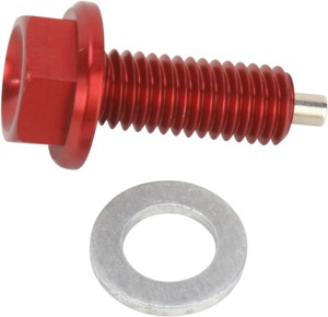 Magnetic Drain Plug w/ Washer - M8x1.25 x 20mm Long