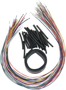 Handlebar Switch Wire Extensions 24in. (Cut & Solder/Max 20in. Apes) - For 07-13 Baggers (Excl TBW)