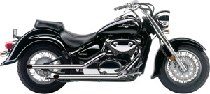 Drag Pipes Full Exhaust - Suzuki Boulevard C50 / M50 & VL800LC Intruder Volusia