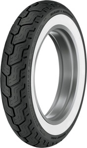 D402 Rear Tire MT90B16 74H Bias TL Wide White Wall