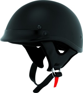 Skid Lids Traditional Helmet Flat Black - Large