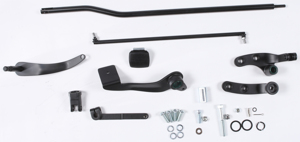 Forward Control Kit Black - For 06-17 HD Dyna