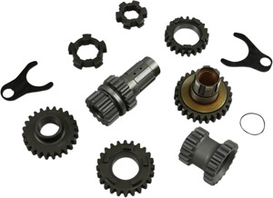 4-Speed Big Twin Transmission Gear Kits - Gear Set 2.60 1St/1.23 3Rd