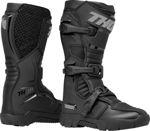 Thor Blitz XR Trail Boots Black/Gray Men's Size 7 - Durable off-road boots in Black/Gray, Size 7