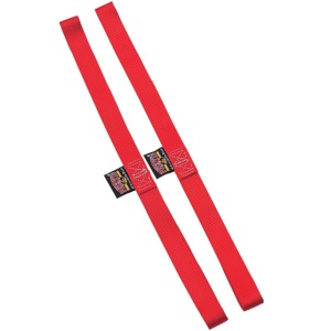 Red 1" X 18" SoftTye Soft Hook Tiedown Extension