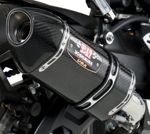 Street R77 Carbon Fiber Slip On Exhaust - For 11-24 Suzuki GSXR600/750