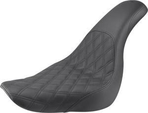 Profiler Lattice Stitched 2-Up Seat - Black - For 18-20 HD FLSB FXLR