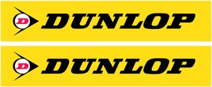 Generic Fork and Swingarm Stickers - Dunlop Yl Frk/Swng Kit '02 Fx