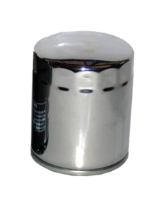 Oil Filter - Chrome - For 90-20 H-D Tour Dyna Soft Buell X/S/M