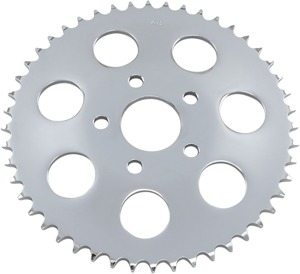 Carbon Steel Rear Sprocket 48T Chrome 0.23" Offset