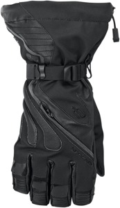 Meridian Snow Gloves Black Medium