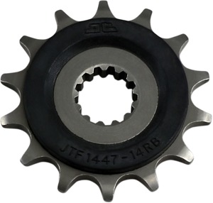 Steel Front Sprocket w/ Rubber Damper - 14 Teeth - New JT!