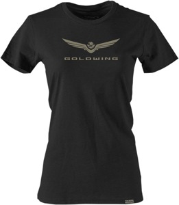 Women's Gold Wing Bold Tee - Gw Bold Tee Blk Wsm